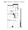 2 Bedroom 2 Bath - zoom floorplan